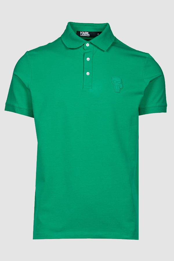 ΜΠΛΟΥΖΑ POLO KARL LAGERFELD - 530 ΠΡΑΣΙΝΟ